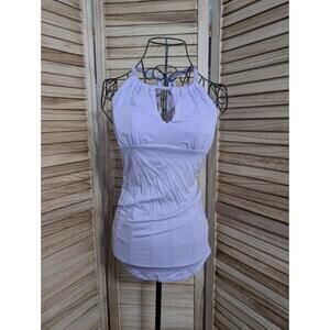 Victoria's Secret Bra Top Tank Top Shirt Women XS Purple Halter